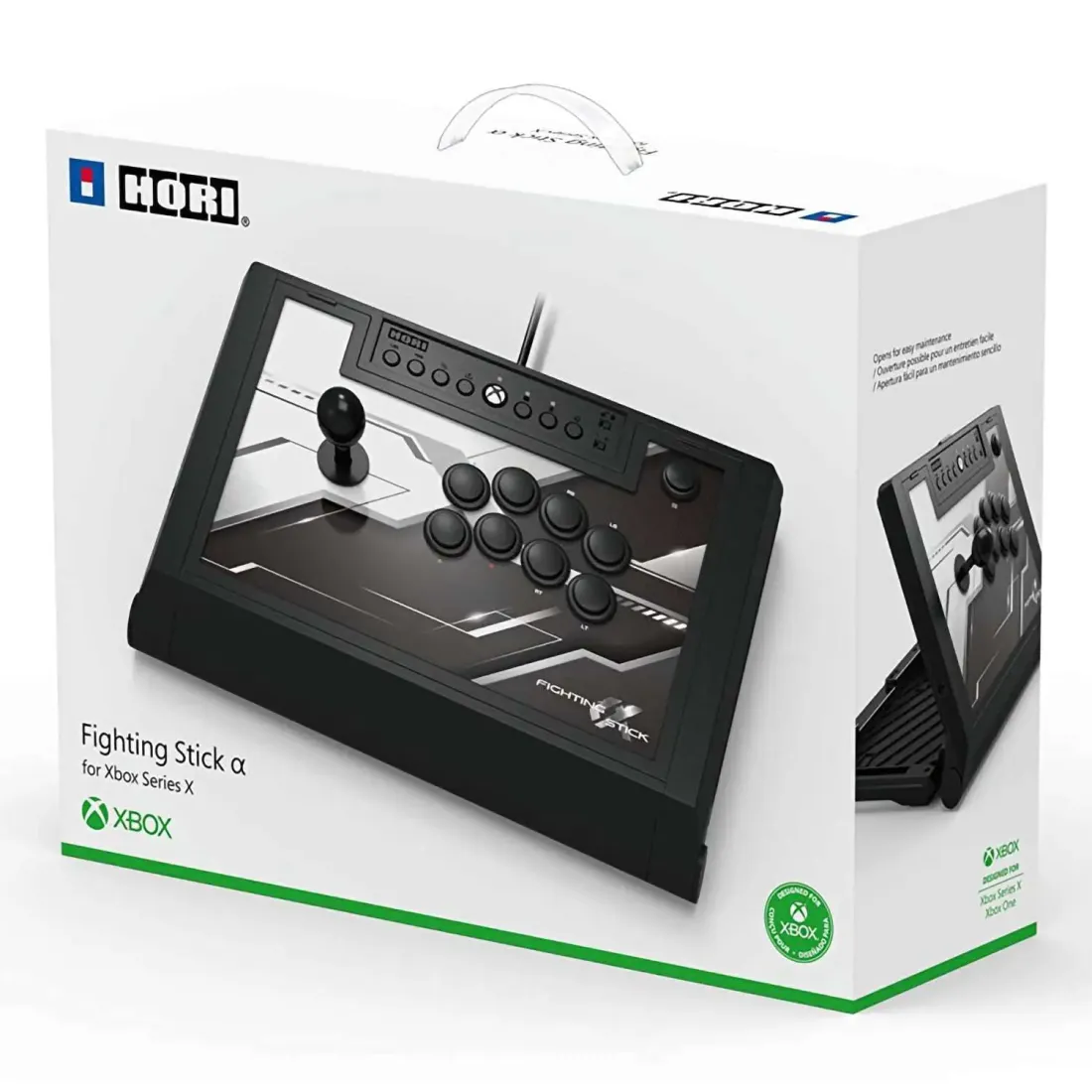 Xbox Series X/S Аркадный контроллер Hori FIGHTING STICK α Xbox One/Xbox X, Xbox S/ПК (AB11-001U)
