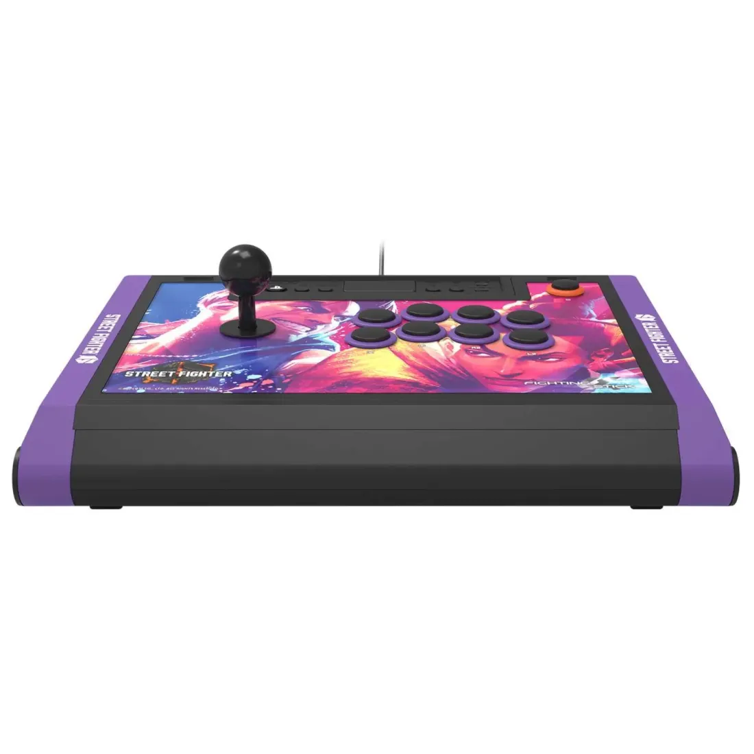 PS5 Аркадный контроллер Hori Fighting Stick α (Street Fighter 6 Edition) PS5,PS4, ПК (SPF-033U)