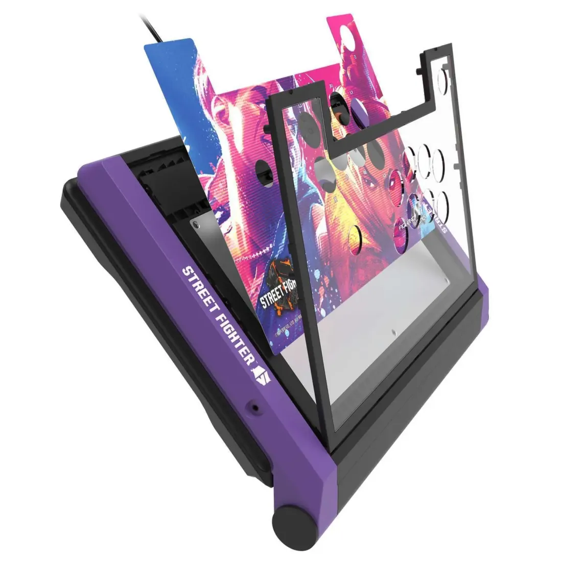 PS5 Аркадный контроллер Hori Fighting Stick α (Street Fighter 6 Edition) PS5,PS4, ПК (SPF-033U)