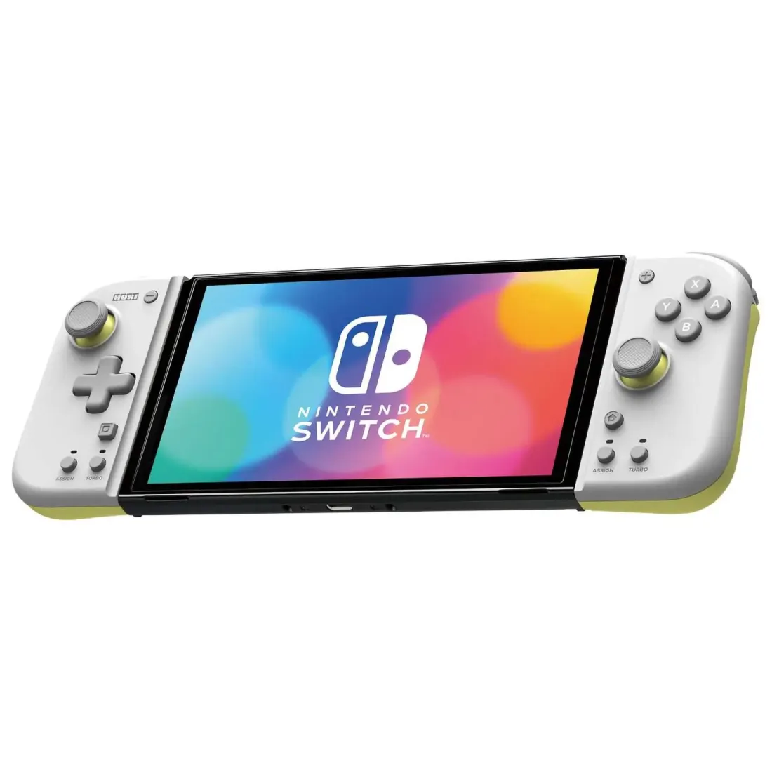 Nintendo Switch Контроллеры Hori Split Pad Compact (Grey x Yellow) для консоли Switch (NSW-373U)