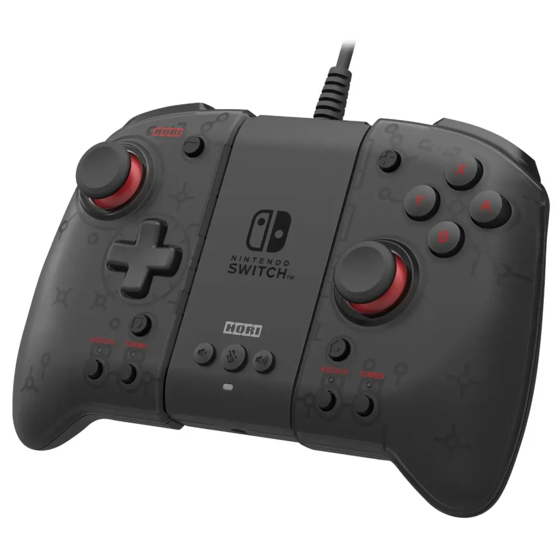 Nintendo Switch Контроллеры Hori Split Pad Pro Attachment Set (Black) для консоли Switch (NSW-371U)