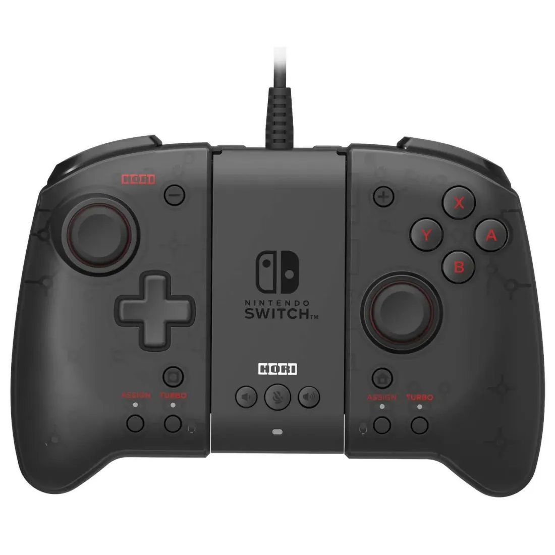 Nintendo Switch Контроллеры Hori Split Pad Pro Attachment Set (Black) для консоли Switch (NSW-371U)