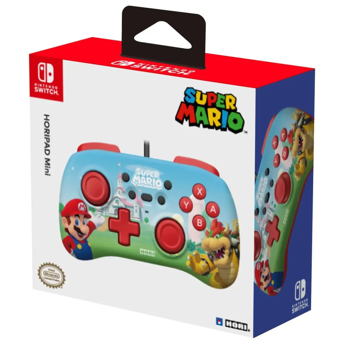 Nintendo Switch Геймпад HORIPAD Mini (Super Mario) для консоли Switch (NSW-276U)