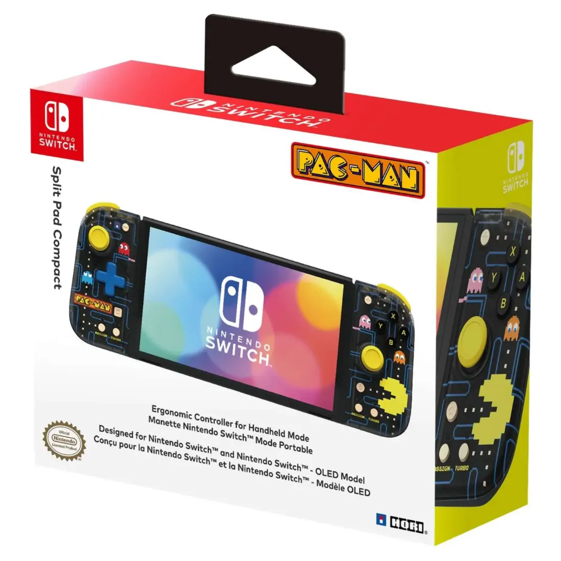 Nintendo Switch Контроллеры Hori Split Pad Compact (PAC-MAN) для консоли Switch (NSW-417U)