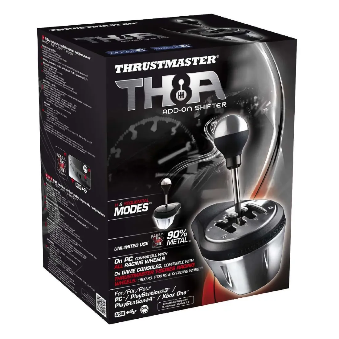 Коробка передач Thrustmaster TH8A Shifter Add-On, PS3/PS4/PC/XboxOne
