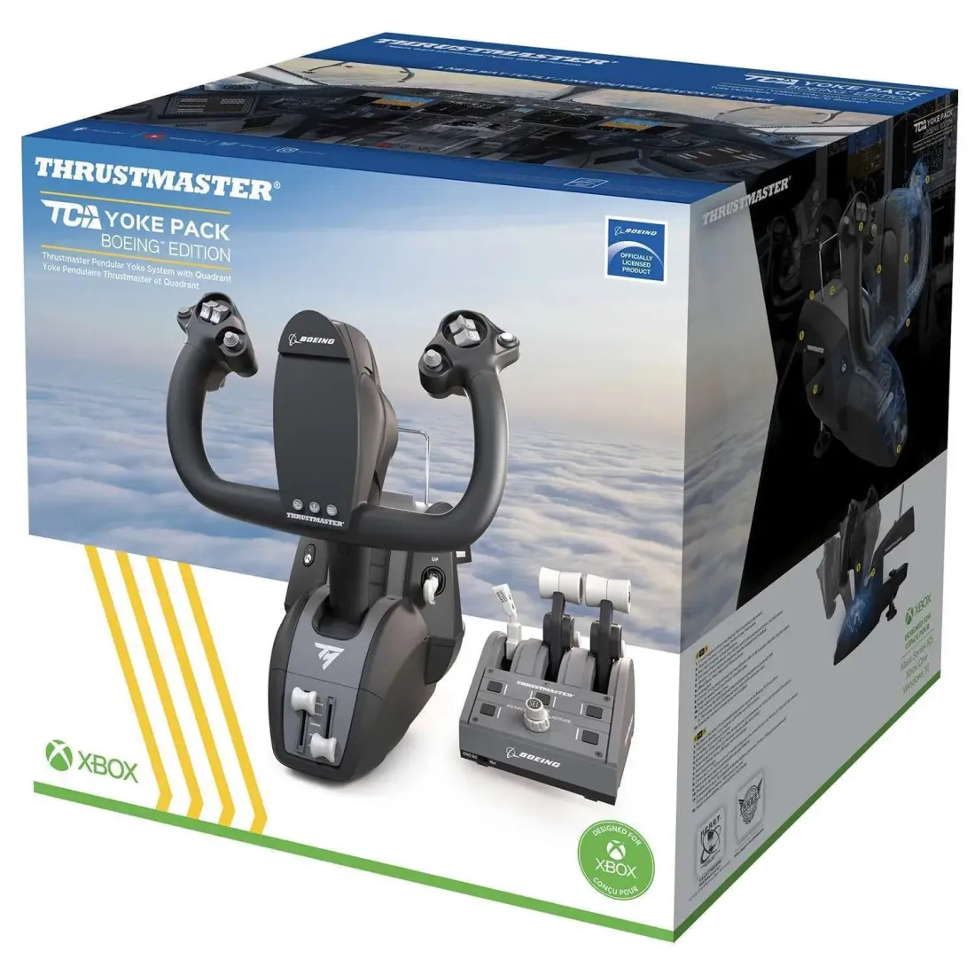 Набор Thrustmaster TCA YOKE PACK BOEING EDITION, Xbox Series X, Xbox Series S, PC