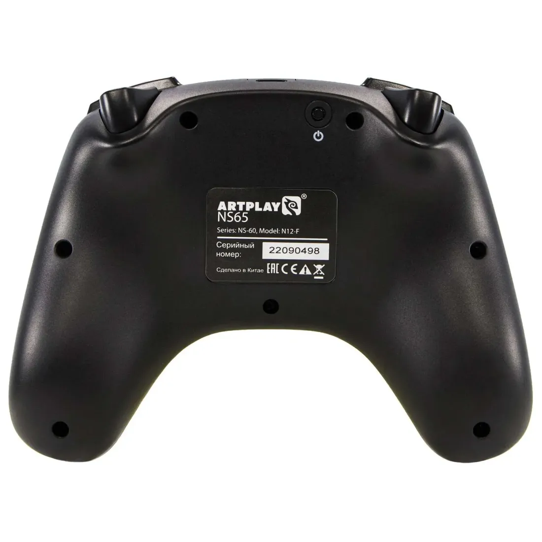 Геймпад Artplays NS65 для Nintendo Switch/PC, черно-бирюзовый (2,4G, li-ion, NFC, dualvibro)