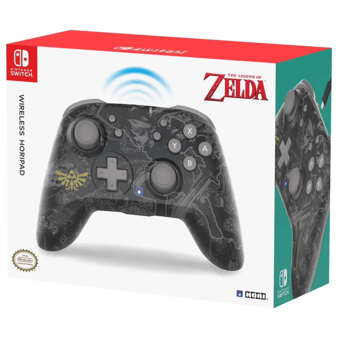 Nintendo Switch Геймпад Hori Wireless HORIPAD (The Legend of Zelda) для консоли Switch (NSW-479U)