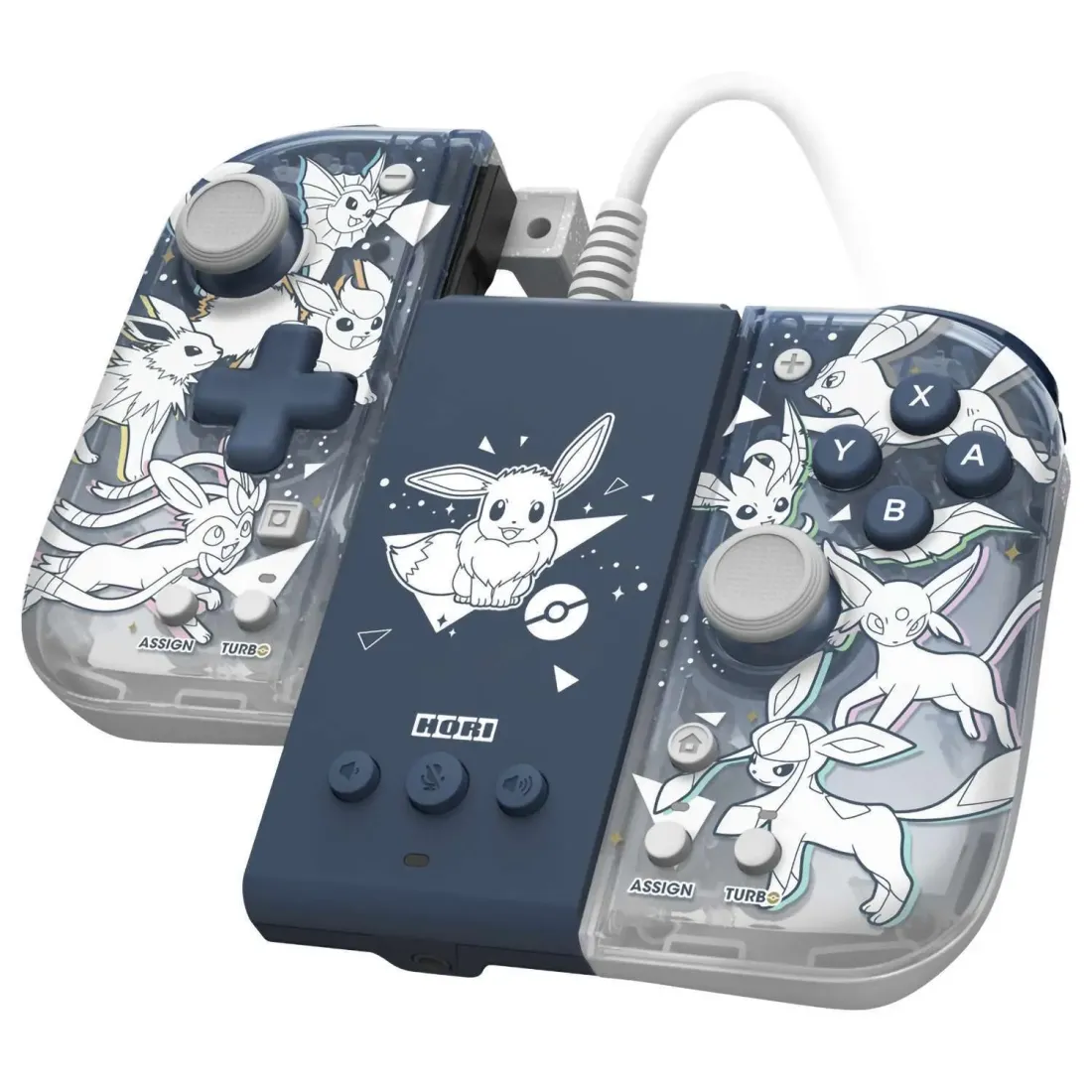 Nintendo Switch Контроллеры Hori Split Pad Pro Attachment (Eevee Evolutions) для Switch (NSW-453U)