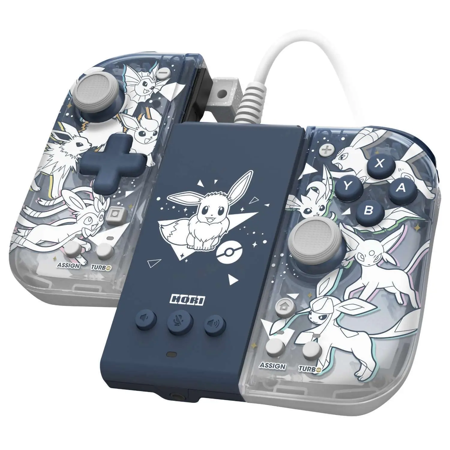 Nintendo Switch Контроллеры Hori Split Pad Pro Attachment (Eevee Evolutions) для Switch (NSW-453U)