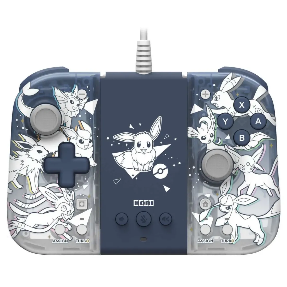 Nintendo Switch Контроллеры Hori Split Pad Pro Attachment (Eevee Evolutions) для Switch (NSW-453U)