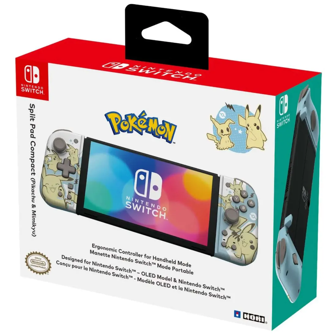 Nintendo Switch Контроллеры Hori Split Pad Compact (Pikachu & Mimikyu) для консоли Switch (NSW-410U)