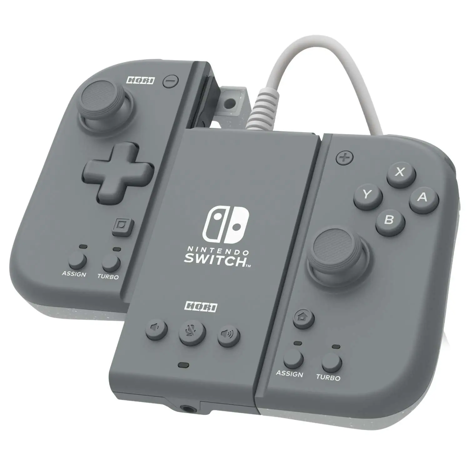 Nintendo Switch Контроллеры Hori Split Pad Pro Attachment (Slate Grey) для консоли Switch (NSW-426U)