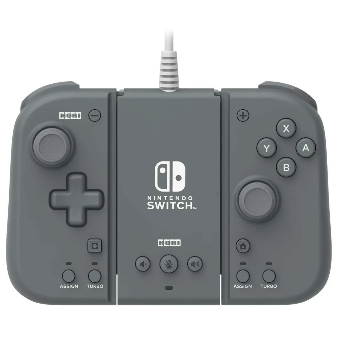 Nintendo Switch Контроллеры Hori Split Pad Pro Attachment (Slate Grey) для консоли Switch (NSW-426U)
