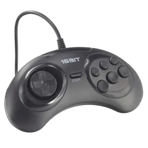 Retro Genesis Controller 16 Bit джойстик проводной с кнопкой Mode