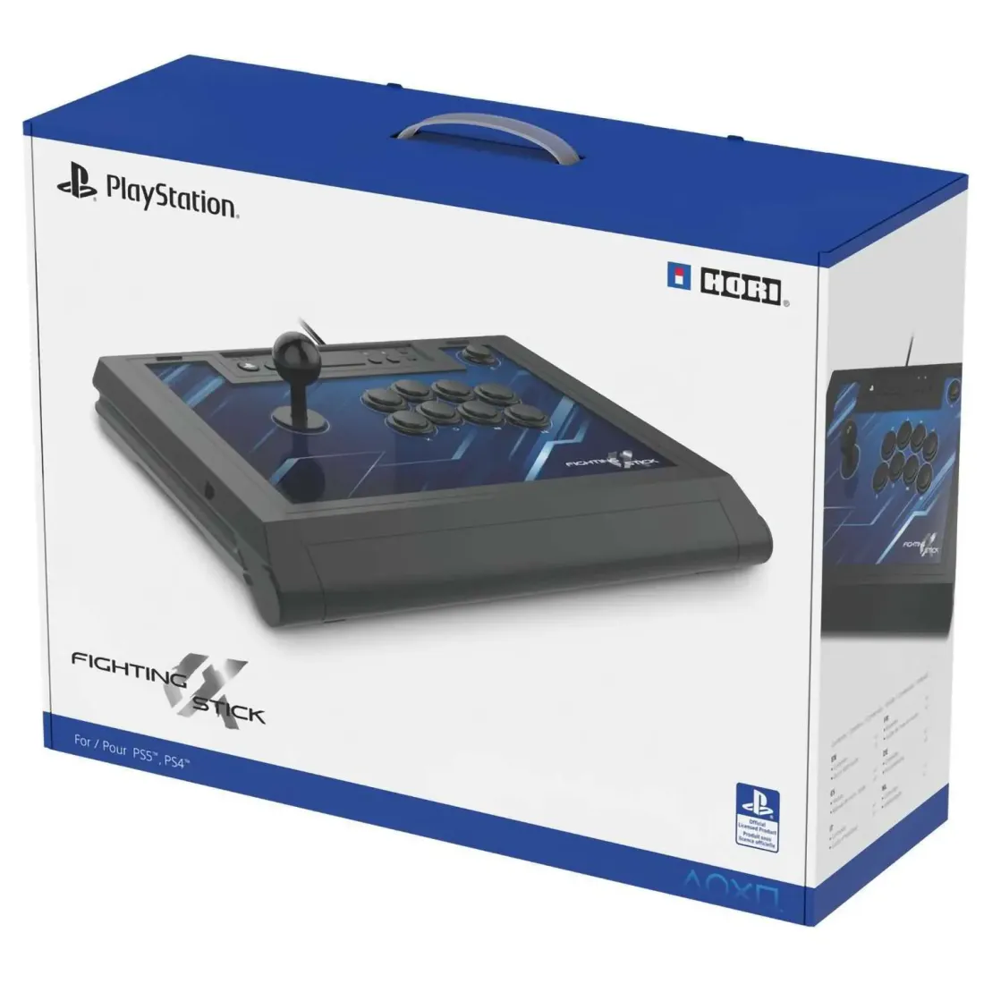 PS5 Аркадный контроллер Hori Fighting Stick α PS5,PS4,ПК (SPF-013U)