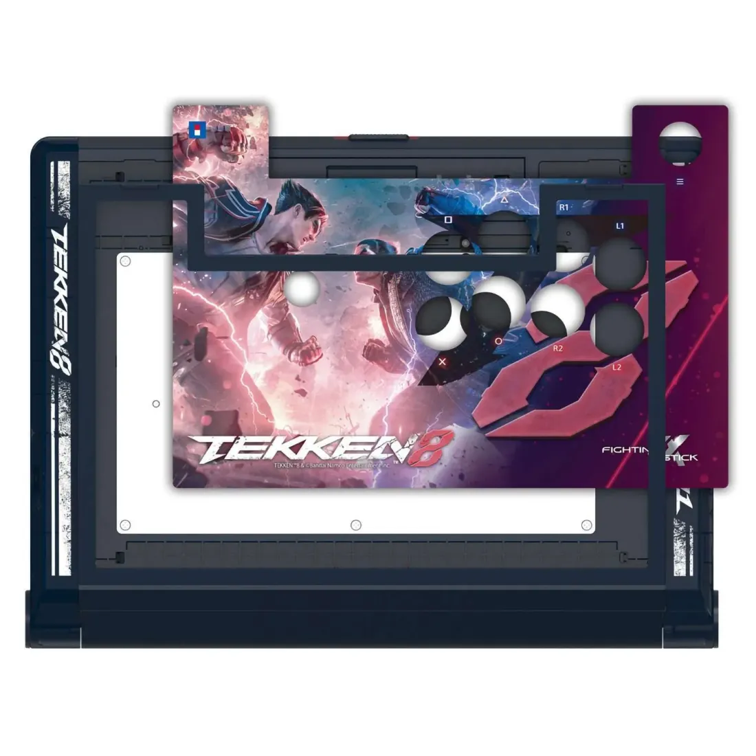 PS5 Аркадный контроллер Hori Fighting Stick α (TEKKEN 8 Edition) PS5,PS4, ПК (SPF-037U)
