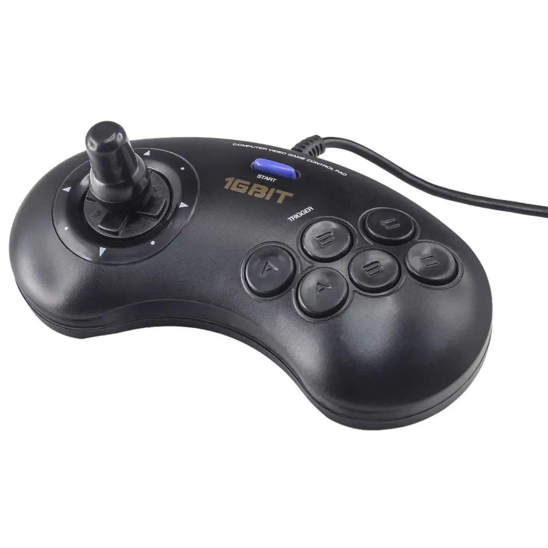 Retro Genesis Controller 16 Bit Arcade Max джойстик проводной