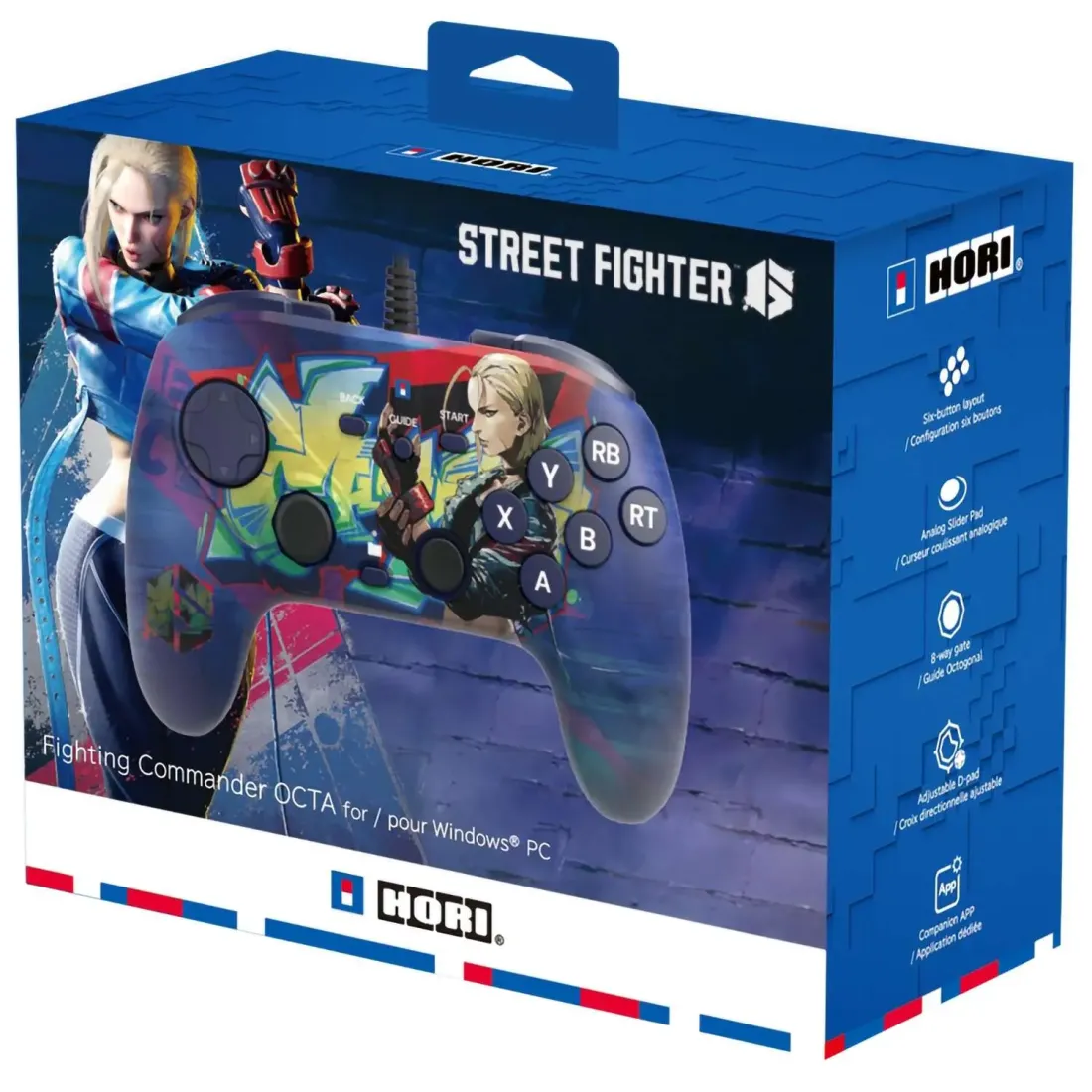 Контроллер Hori Fighting Commander OCTA (Street Fighter 6 Cammy Edition) ПК (HPC-070E)