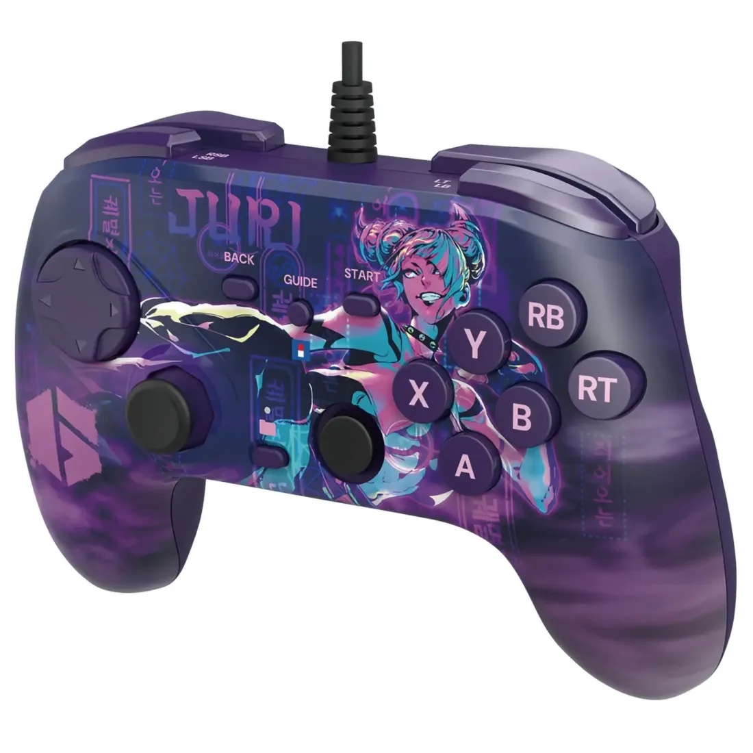 Контроллер Hori Fighting Commander OCTA (Street Fighter 6 Juri Edition) для ПК (HPC-071E)