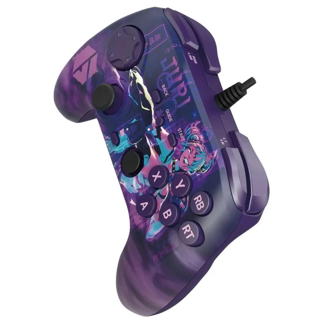 Контроллер Hori Fighting Commander OCTA (Street Fighter 6 Juri Edition) для ПК (HPC-071E)