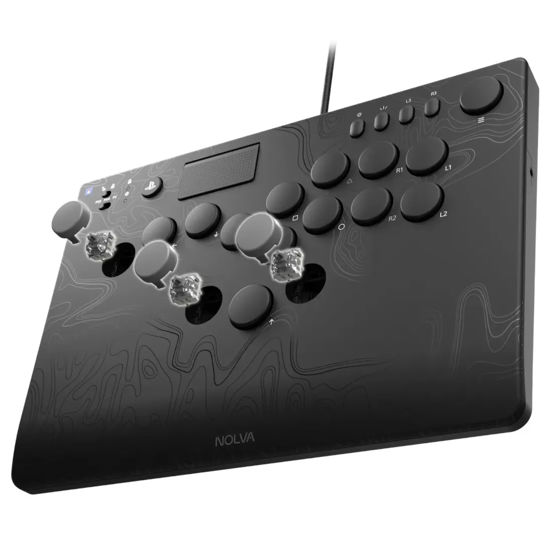 PS5 Аркадный контроллер Hori Nolva mechanical all-button arcade PS5,PS4,ПК (SPF-049E)