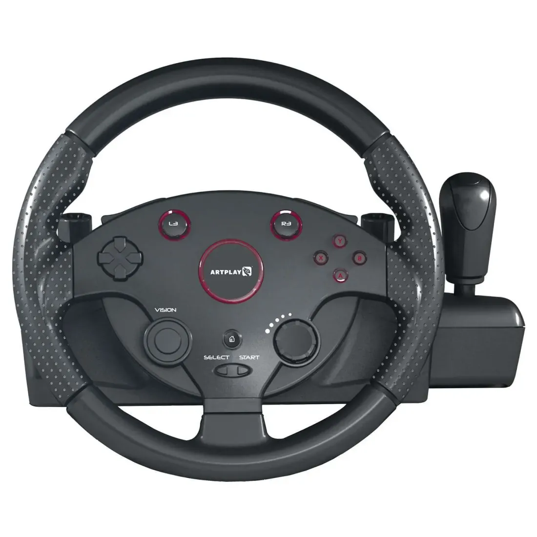 PS 4 Руль ARTPLAYS Street Racing Wheel Turbo C900 совместим с PS3, ПК, Xbox ONE, Xbox 360