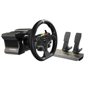 Игровой руль MOZA R5 Bundle （R5 Base, ES Wheel, SR-P Lite double Pedals，R5 Table Clamp) RS20