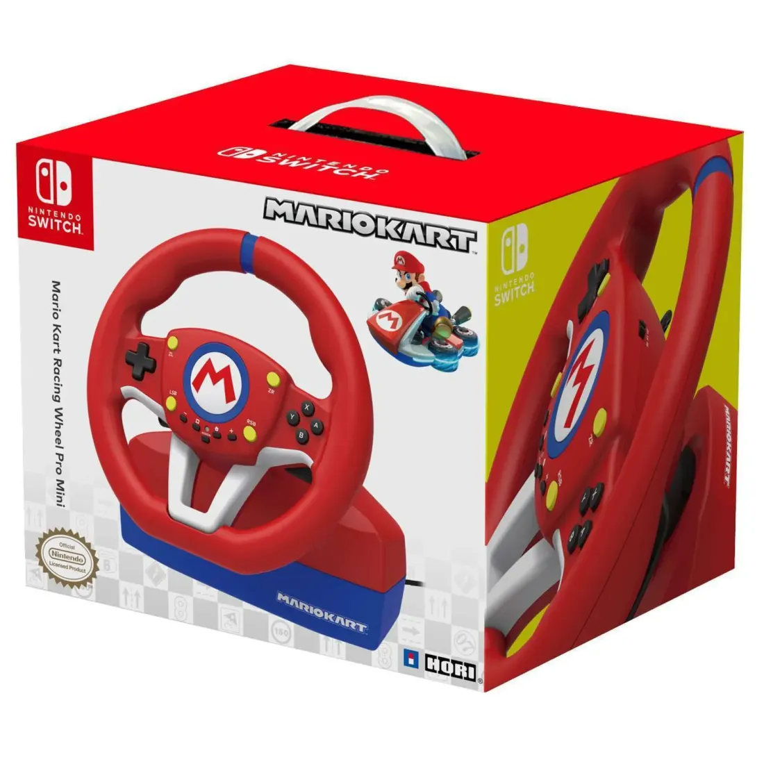 Nintendo Switch Руль Hori Mario Kart racing wheel pro (NSW-204U)