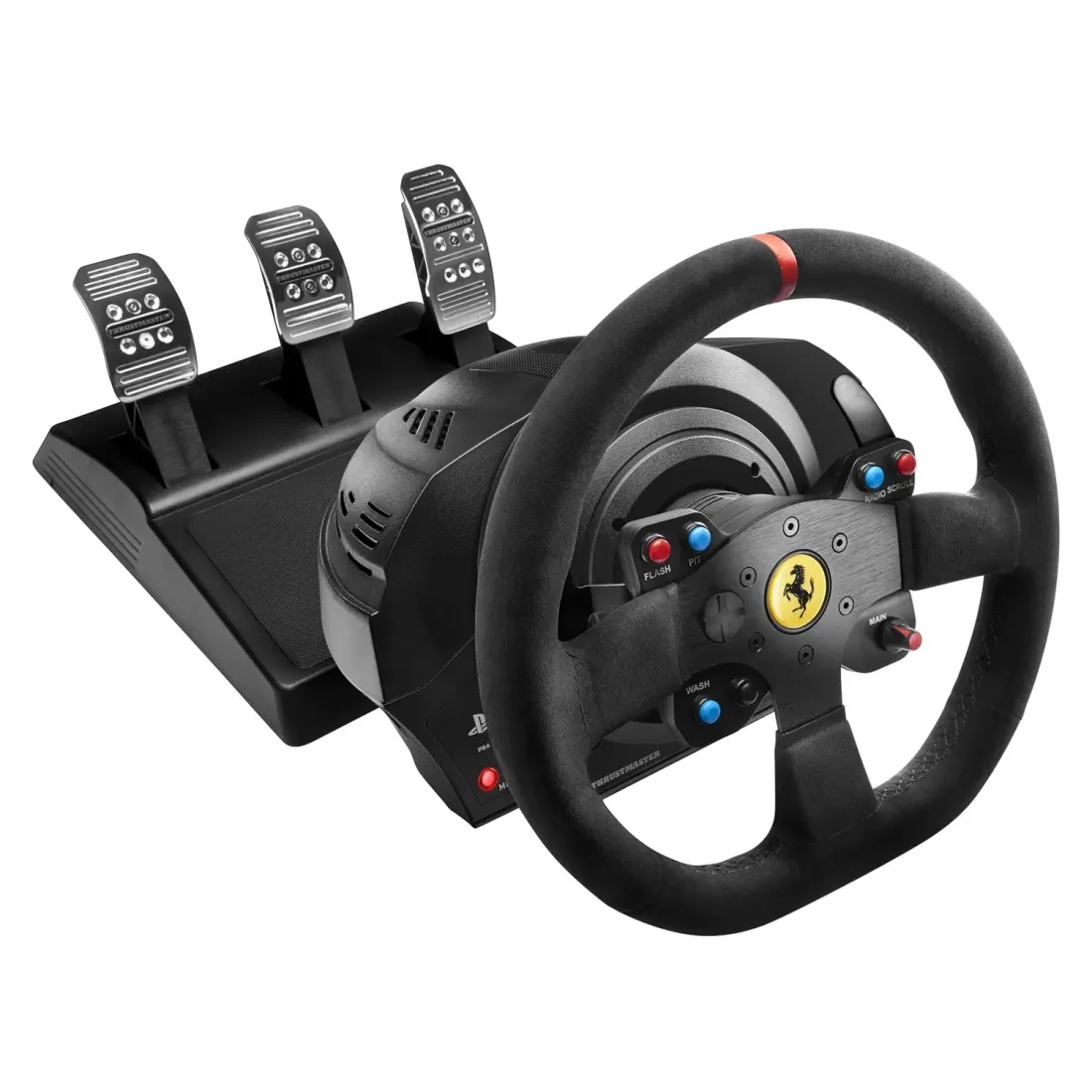 Руль Thrustmaster T300 Ferrari Integral Rw Alcantara ed eu, PS5/PS4/PC
