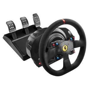 Руль Thrustmaster T300 Ferrari Integral Rw Alcantara ed eu, PS5/PS4/PC