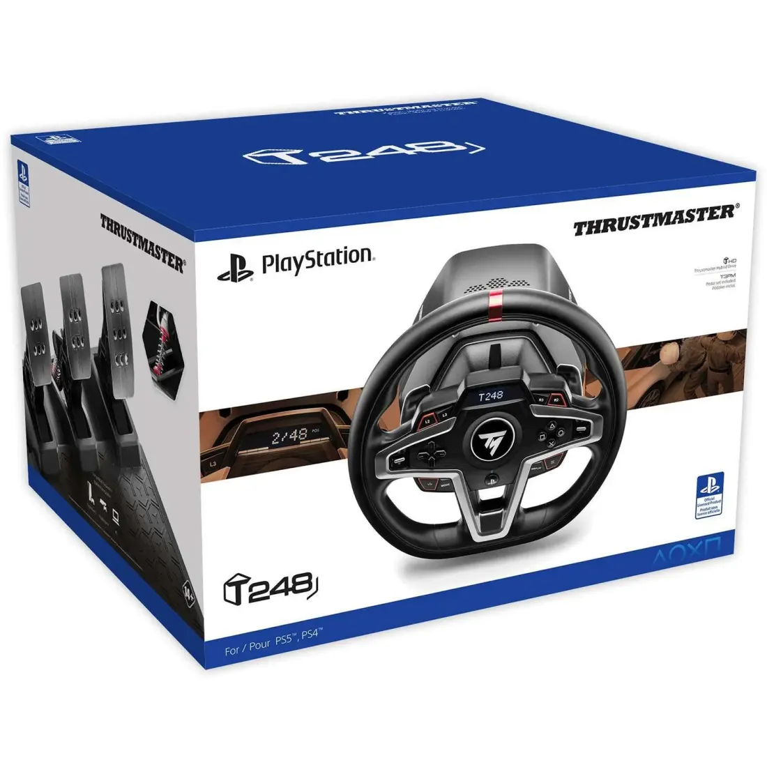 Руль Thrustmaster T248P, PS5, PS4, PC