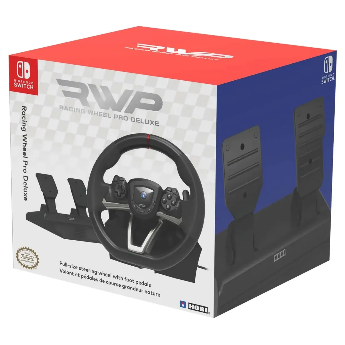 Nintendo Switch Руль Hori Racing wheel pro Deluxe для Nintendo Switch (NSW-429U)