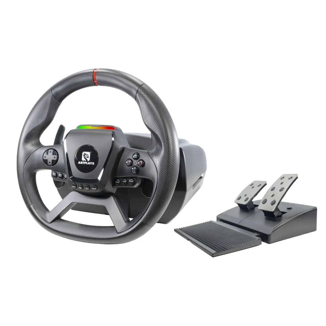 Руль Artplays V-1500 Force Feedback для PC, Xbox Series X/S. PlayStation 4, Xbox One