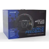 Руль Artplays V-1500 Force Feedback для PC, Xbox Series X/S. PlayStation 4, Xbox One