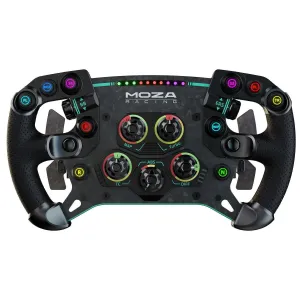 Съемное рулевое колесо MOZA GS V2P Steering Wheel (Leather)