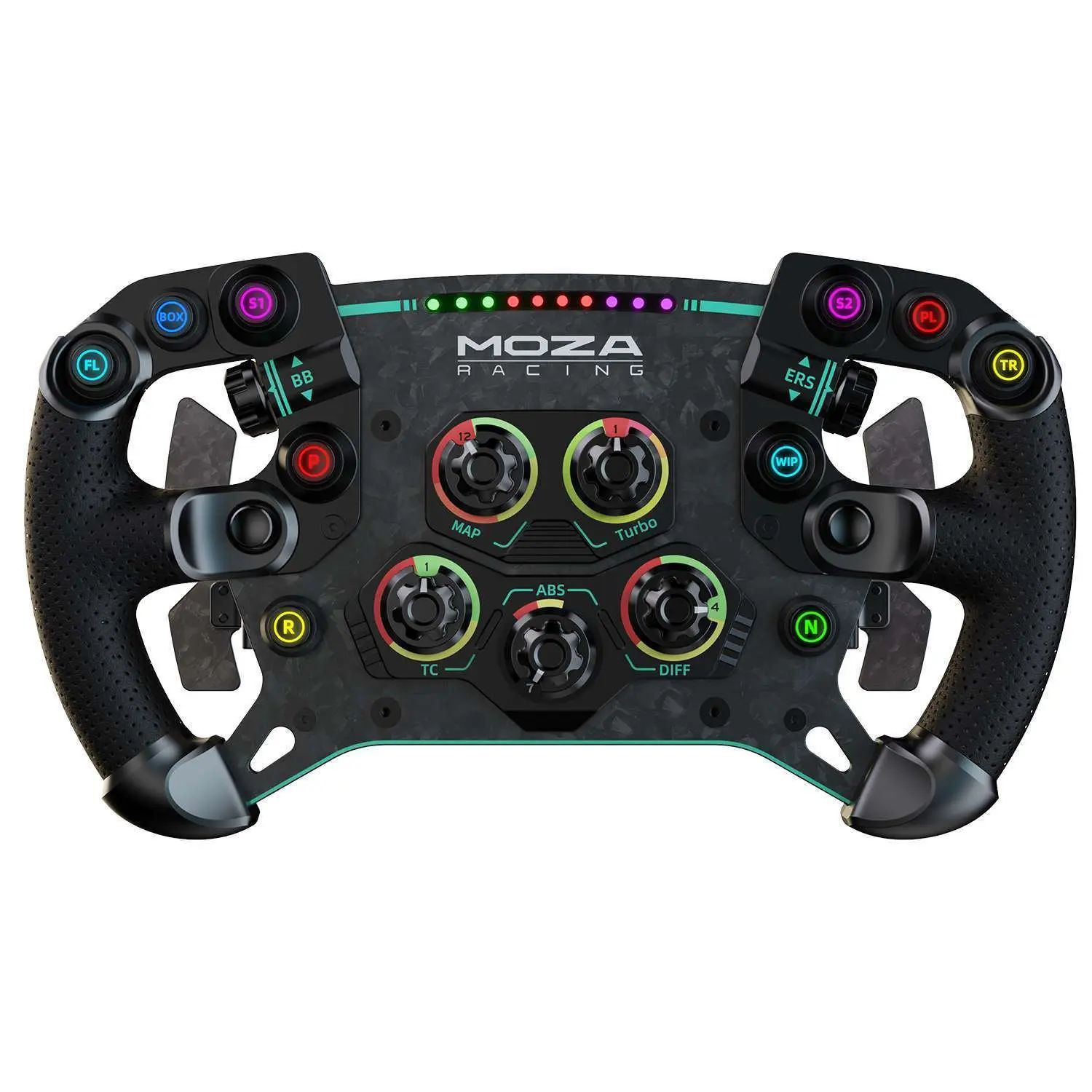 Съемное рулевое колесо MOZA GS V2P Steering Wheel (Leather) RS056