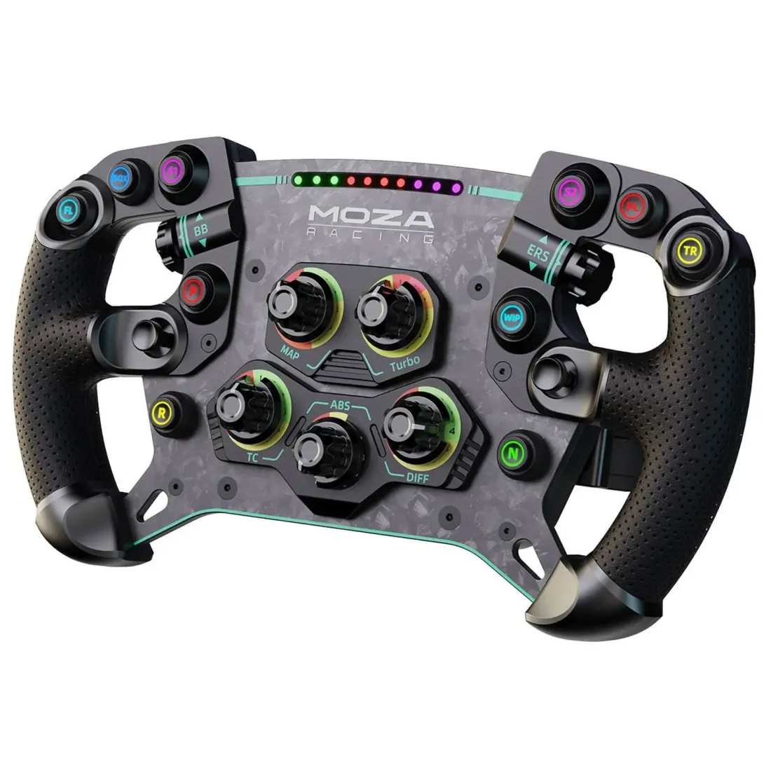 Съемное рулевое колесо MOZA GS V2P Steering Wheel (Leather) RS056