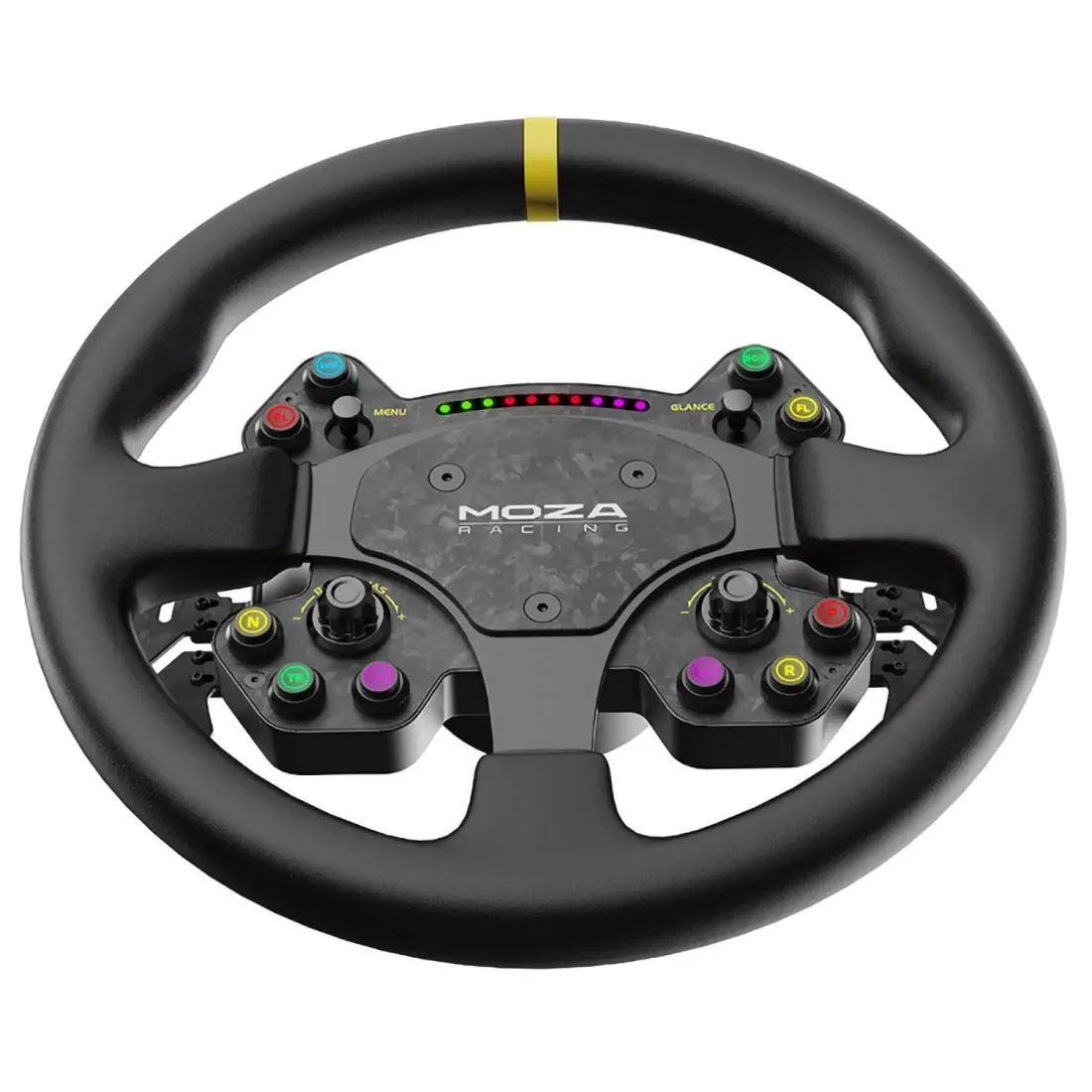 Съемное рулевое колесо MOZA RS V2 Steering Wheel Leather RS25