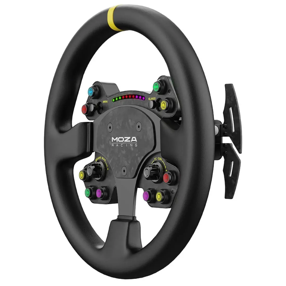 Съемное рулевое колесо MOZA RS V2 Steering Wheel Leather RS25