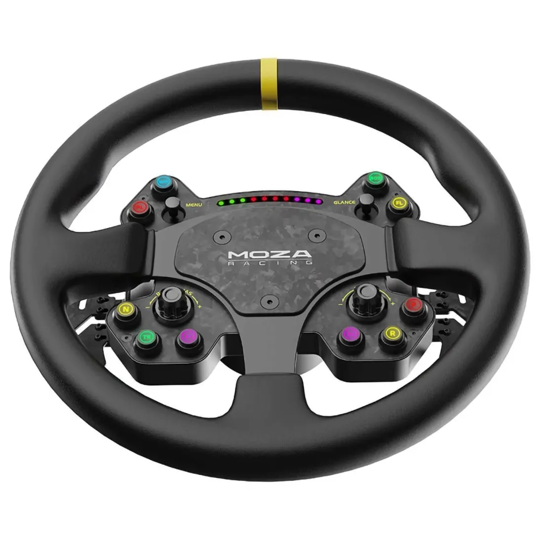 Съемное рулевое колесо MOZA RS V2 Steering Wheel Leather RS25