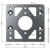 Переходник для базы руля MOZA Wheel Base Adapter Plate (for R21/R16/R9/R5)  RS049