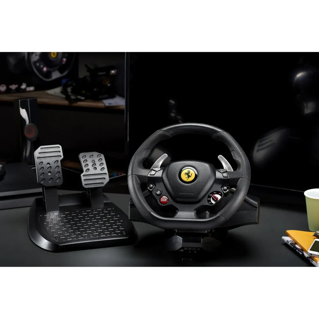 Руль Thrustmaster T80 Ferrari 488 GTB Edition, PS4/PC.