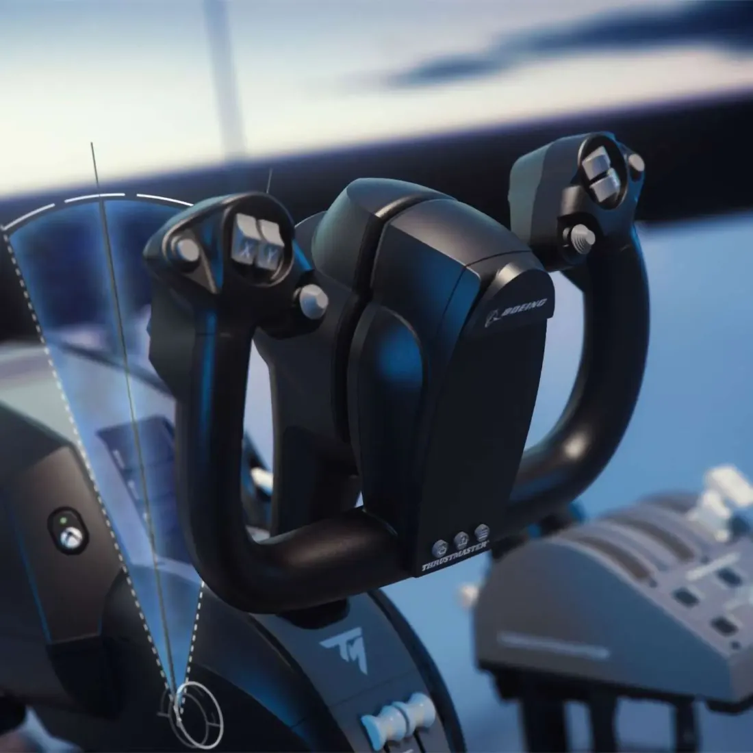 Штурвал Thrustmaster TCA YOKE BOEING EDITION, Xbox Series X, Xbox Series S, PC