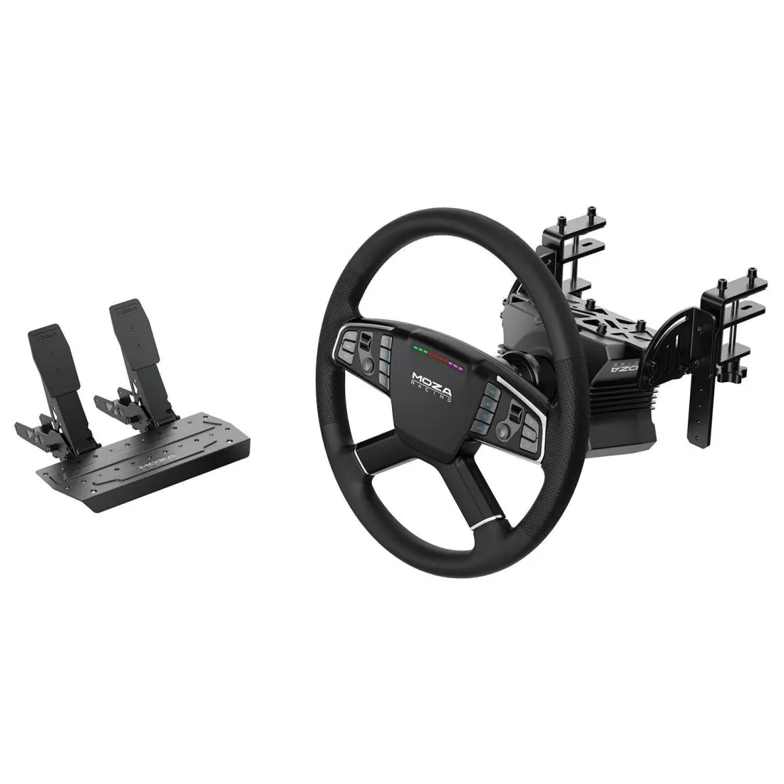 Игровой руль MOZA Truck Driving Sim (R5 Base,Truck Wheel,SR-P Lite Pedals,Clamp for the Truck) RS071