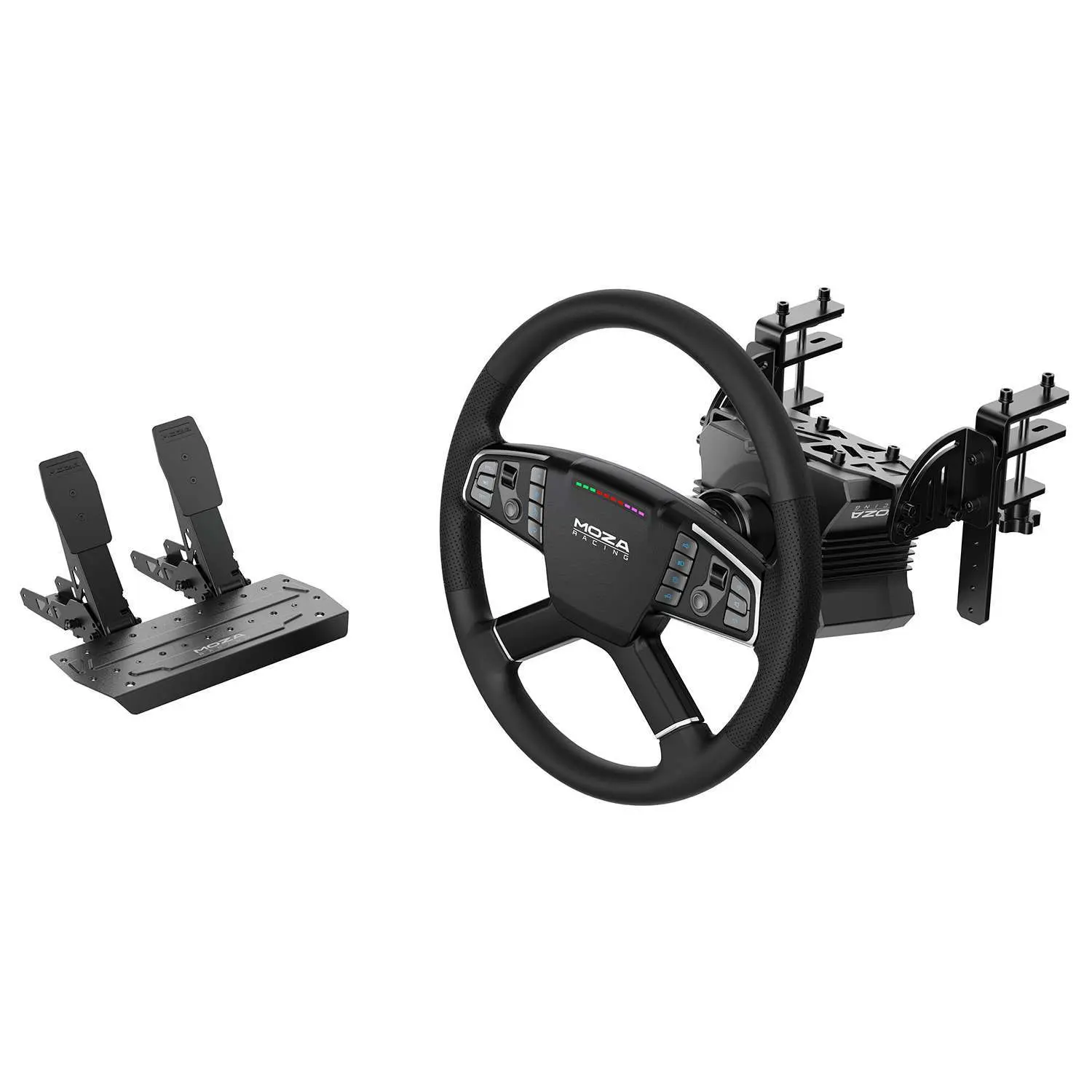 Игровой руль MOZA Truck Driving Sim (R5 Base,Truck Wheel,SR-P Lite Pedals,Clamp for the Truck) RS071