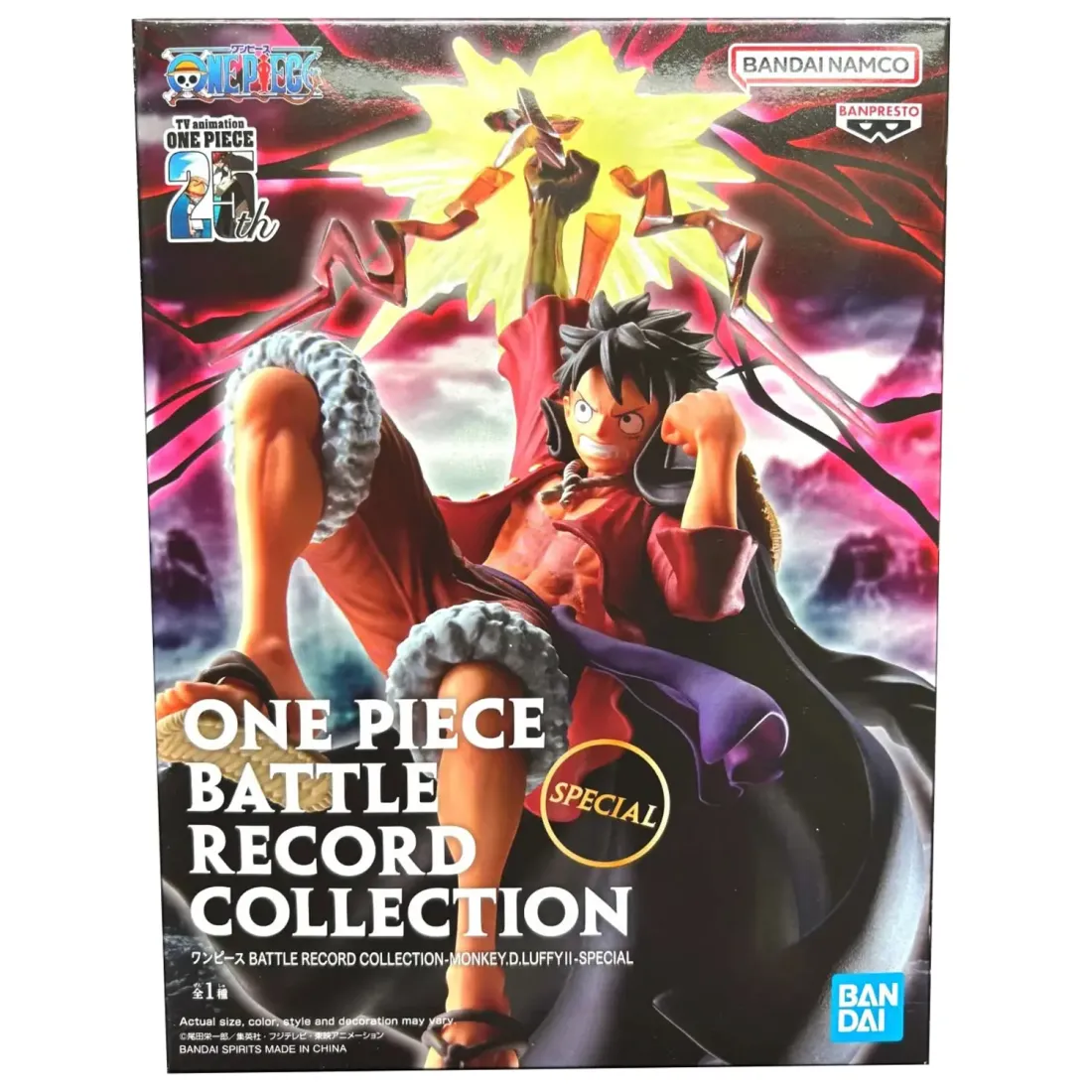 Фигурка аниме ONE PIECE BATTLE RECORD COLLECTION Луффи MONKEY.D.LUFFYⅡ SPECIAL 15см 88322