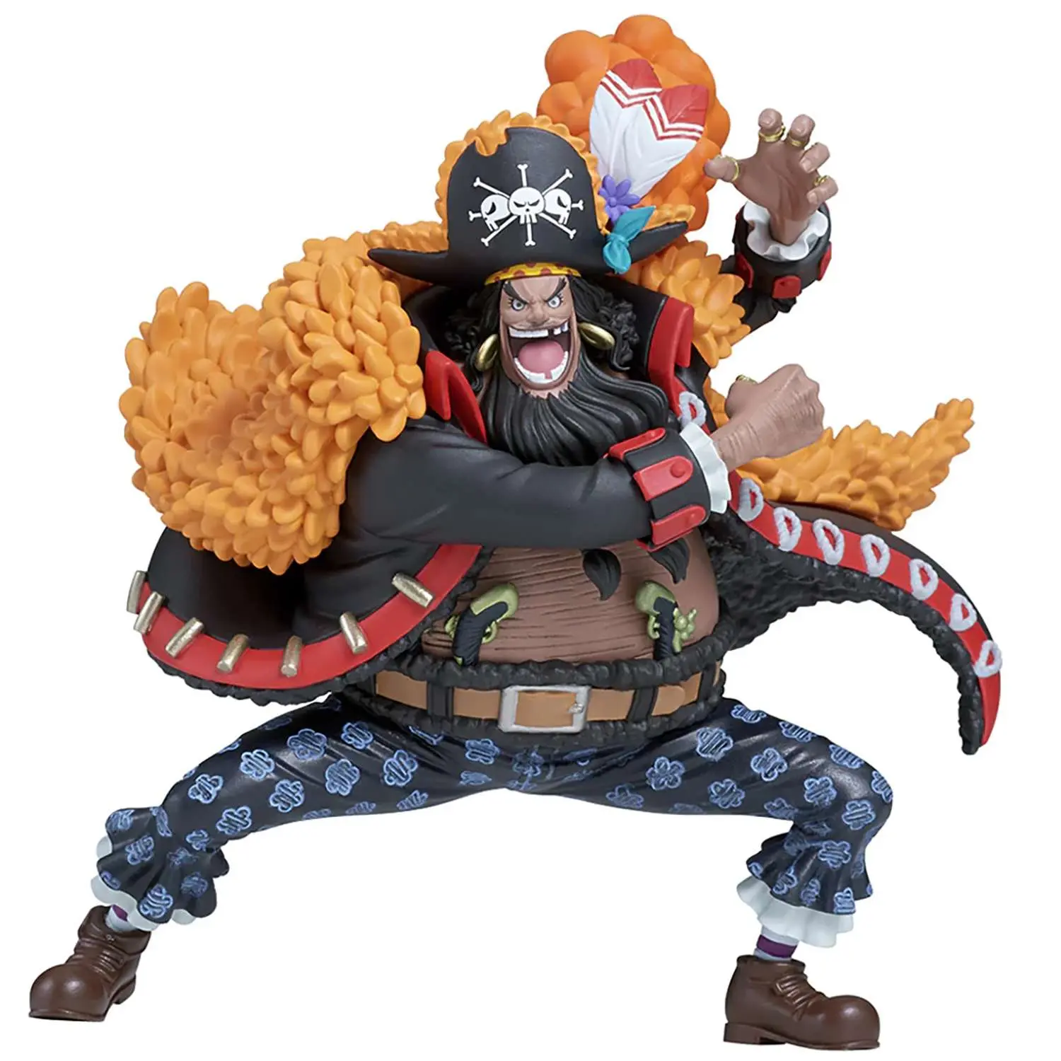 Фигурка аниме ONE PIECE BATTLE RECORD COLLECTION Черная Борода MARSHALL.D.TEACH 11см 88339