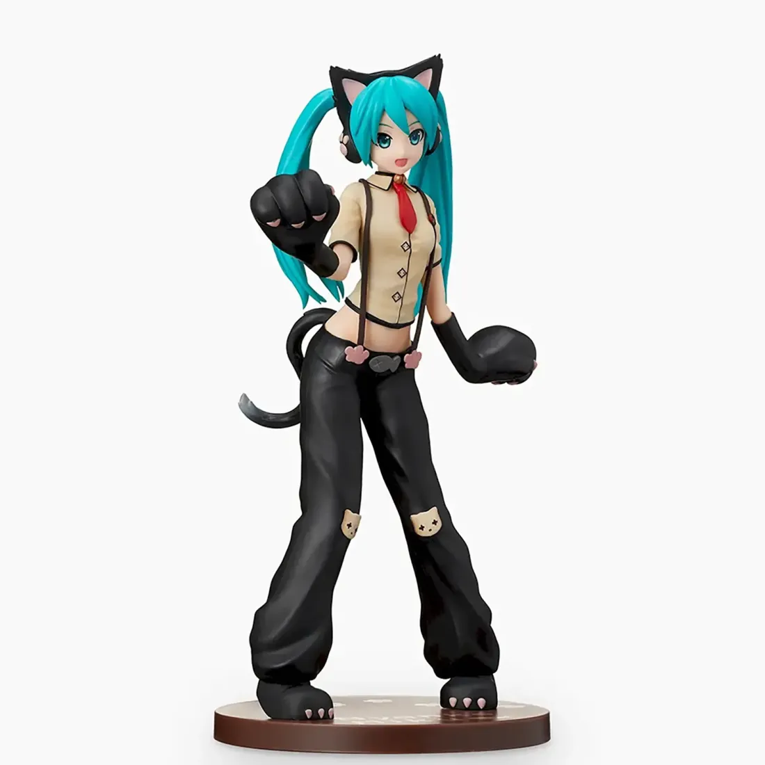 Фигурка аниме SEGA Хатсунэ Мику Кошка Hatsune Miku Project DIVA Hatsune Miku Kitty Cat 23см 40248