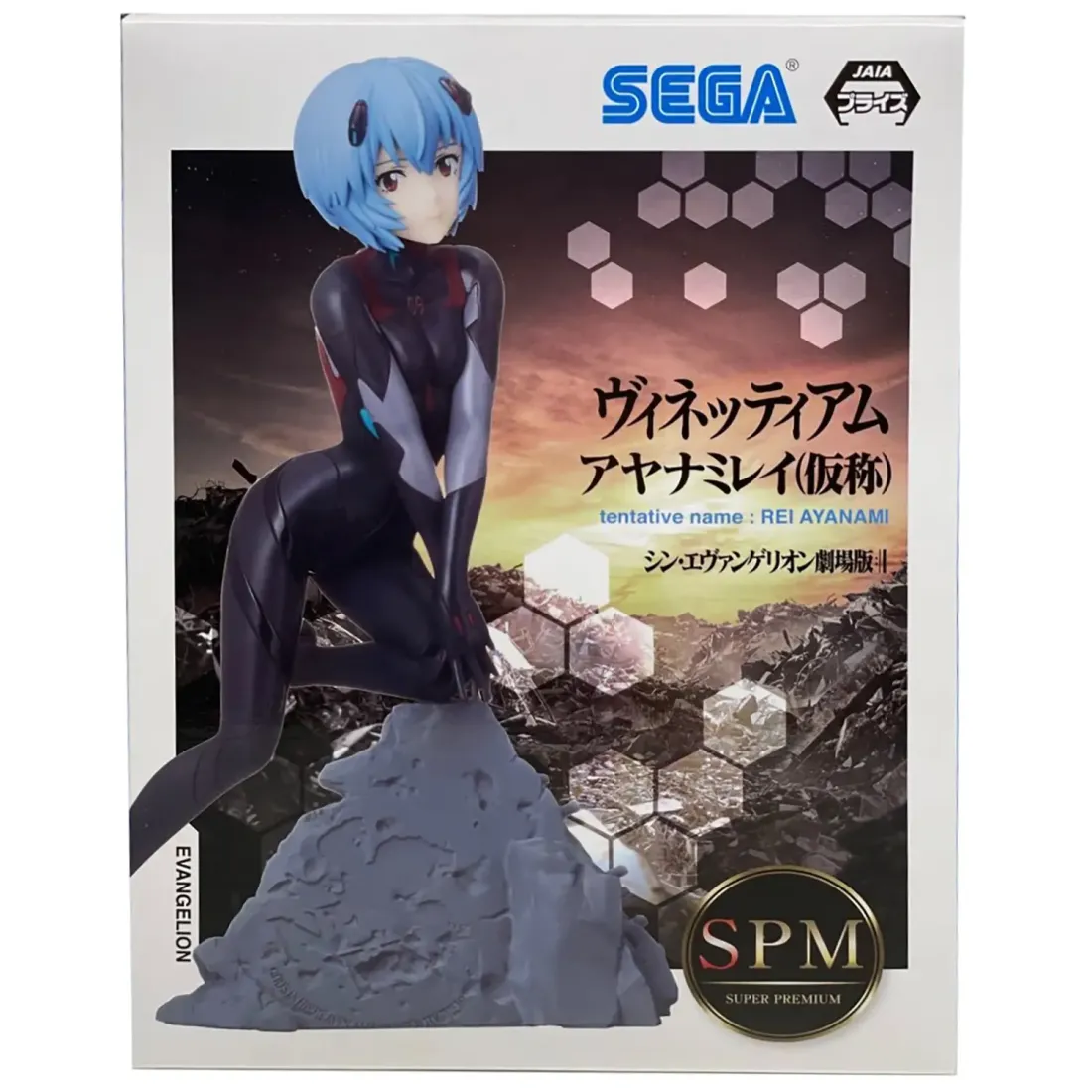 Фигурка аниме SEGA Евангелион Аянами Рей Luminasta Evangelion 3.0+1.0 Thrice Upon a Time 19 см 40569